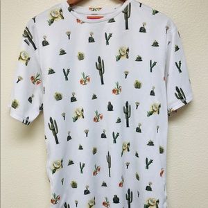 Sludr Ss Shirt Xl Cactus Print - image 1